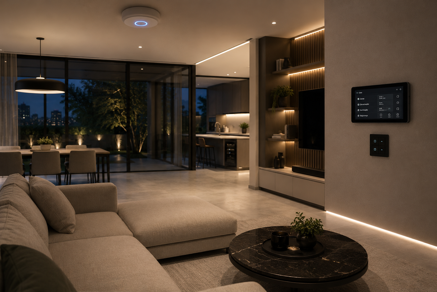 Residência premium com tecnologia integrada